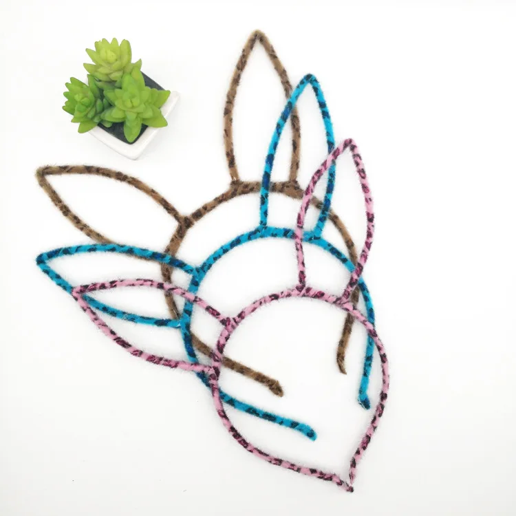 Cute Kids Girls Women DIY Headband Rabbit Cosplay Hairbands Animal Bunny Ear Hair Wear Birthday Party Head Accessories Christmas| |