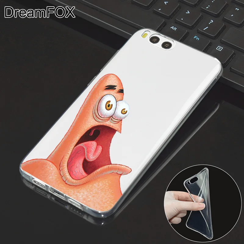 DREAMFOX L072 звезды Патрика Мягкий силиконовый чехол из ТПУ Для Сяо mi Note 2 3 4 5 6 8 SE M5 4C 4S 5C