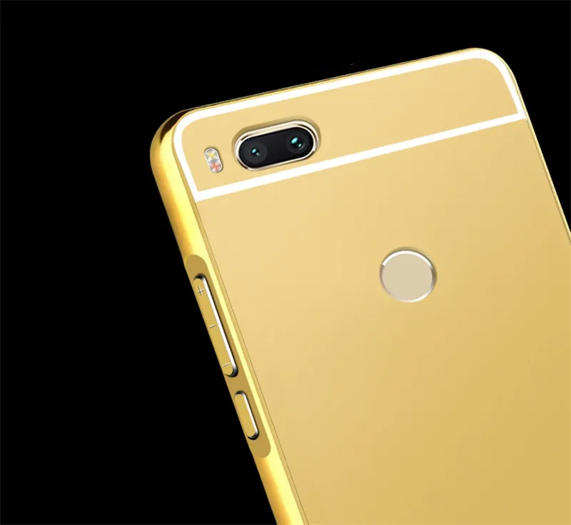 Роскошный Золотой зеркальный чехол для xiaomi redmi 3 S/4X/4A/5A/Note 4X/redmi 4Pro, алюминиевая металлическая рамка, набор, горячий чехол для телефона, Fundas чехол