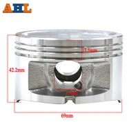 ahl std 100 69mm 69 25mm 69 5mm 69 75mm 70mm motorcycle piston kit pin rings for yamaha yp250 yp 250 majesty 250 4hc