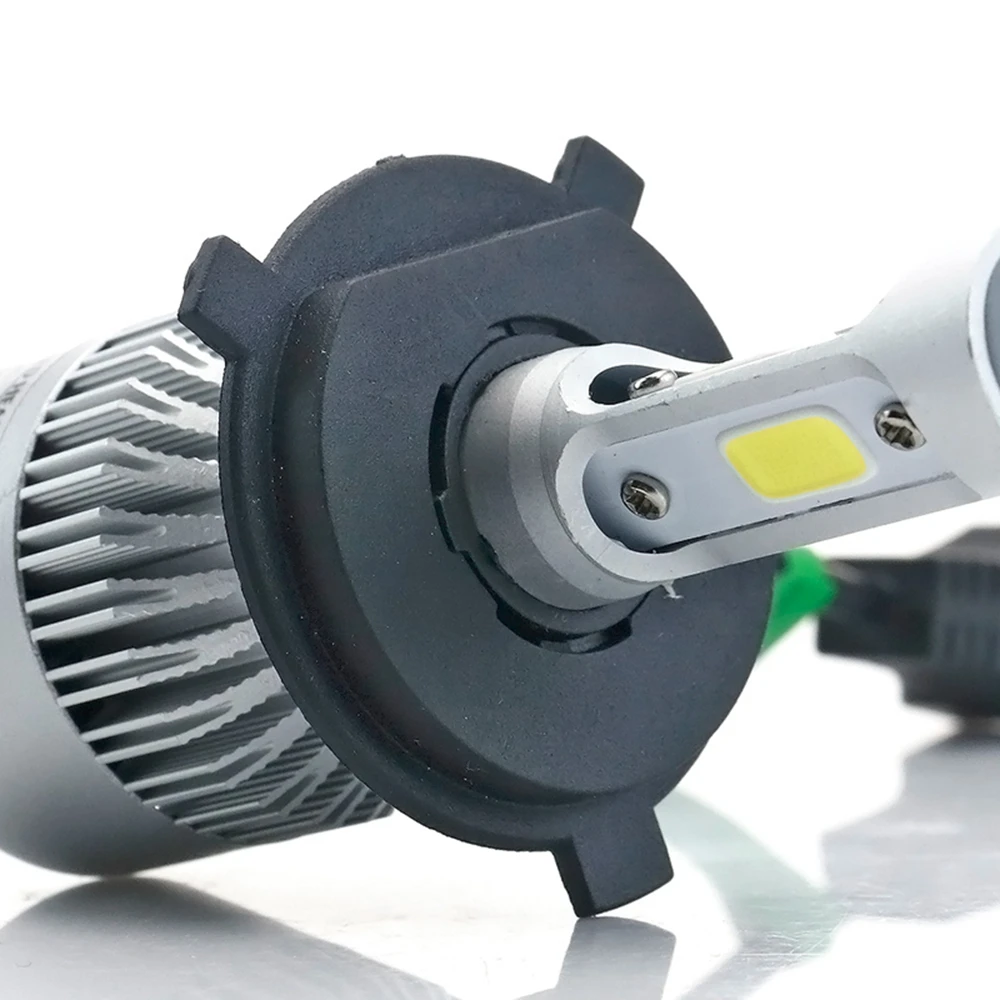 Авто H4 led 12V лампа автомобильный светильник 6000K 72W H11 H8 H9 автомобильная дальнего и