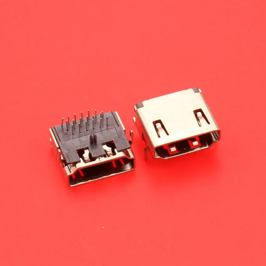 HDMI 19 Pin гнездовой разъем женский интерфейс разъем 3 ряда 19pin(7pin 6pin 6pin) 90 градусов HDMI Разъем Ремонт Замена