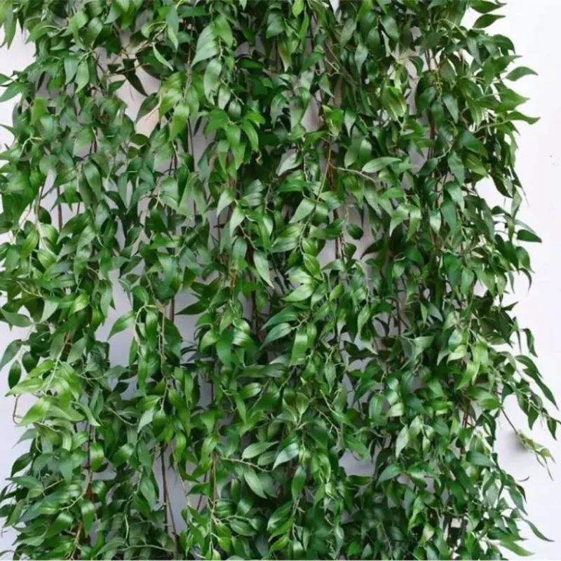 Diy искусственные украшения яркие лозы ротанга листьев травы листья растений лоза ротанга Свадебные Para внутренние вечерние украшения 180 см