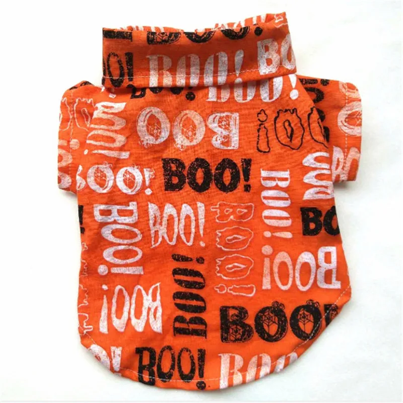 

Dog shirts Flamingo Printing 100% Breathable Cotton Hawaiian dog shirt