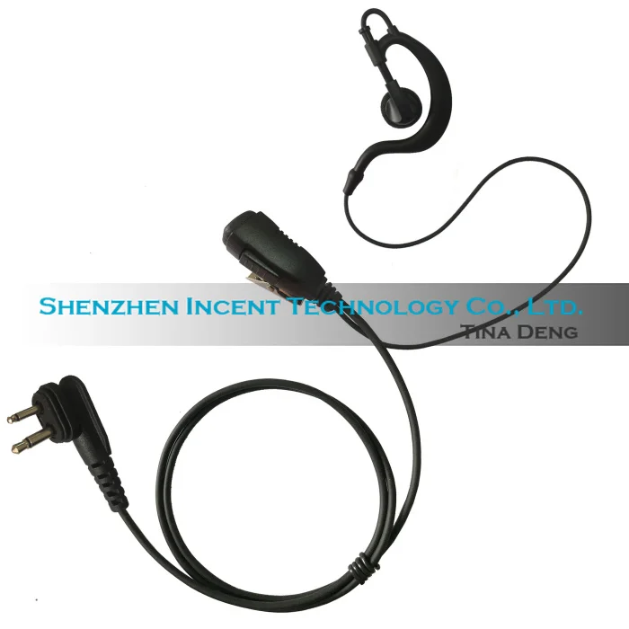 VOIONAIR 20pcs/lot G Shape Ear Hook Earphone Headset Speaker PTT Mic For Motorola CLS1410 CLS1100 DTR410 XT420 XT460 XT660D | Мобильные