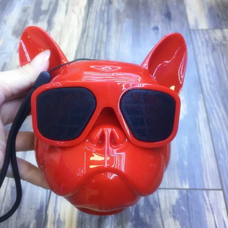 Модный беспроводной динамик Aerobull для собак с Bluetooth 4,1 и шнуром бульдог, Bluetooth, HIFI сабвуфер, поддержка u-диска, TF карта