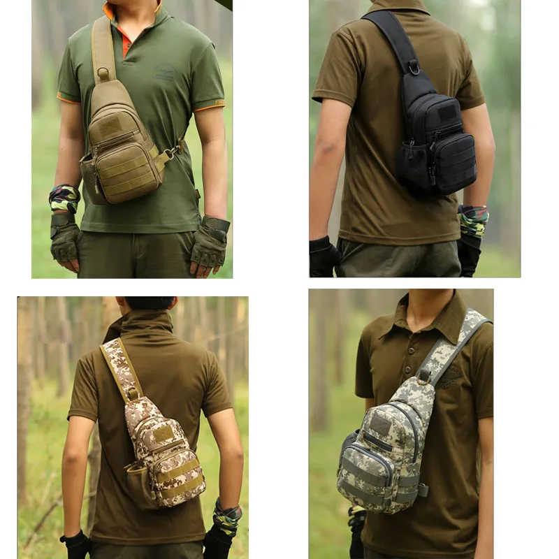 Протектор Плюс Тактический Слинг нагрудный пакет Молл Военная нейлоновая сумка