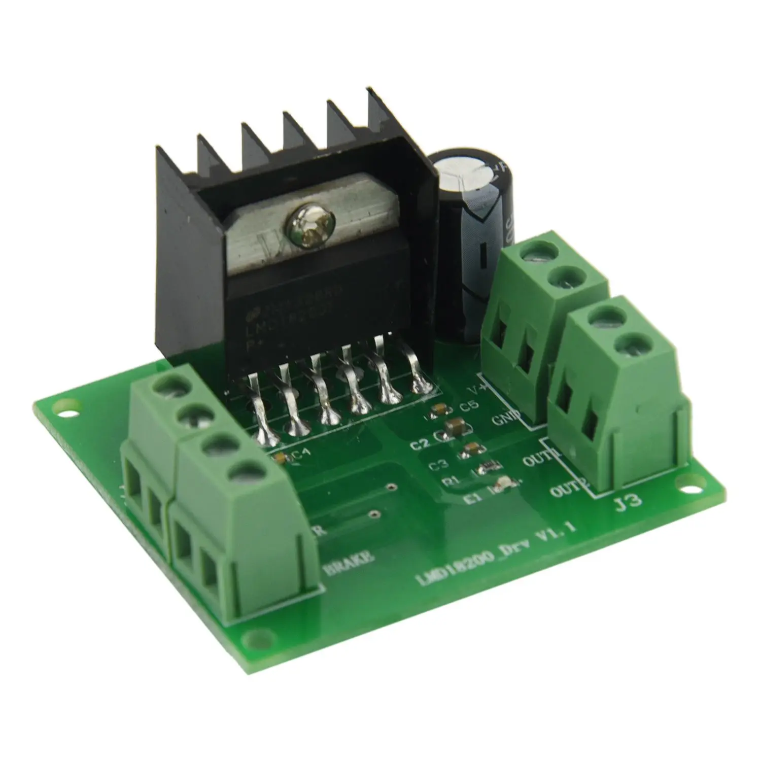 ШИМ Регулируемая скорость двигателя Модуль драйвера LMD18200T для Arduino робот принтер