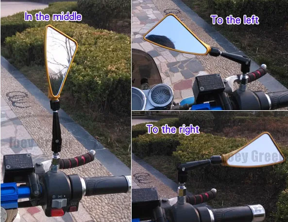 2 шт./комплект универсальные зеркала заднего вида 8 мм 10 мм|rear mirror motorcycle|mirror