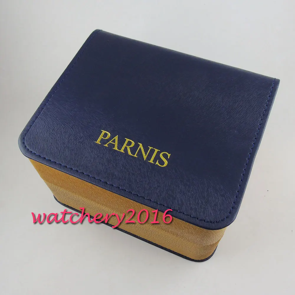 Подарочная коробка для часов parnis Мужская подходят 36 мм 38 40 44 часы parnis|Коробочки