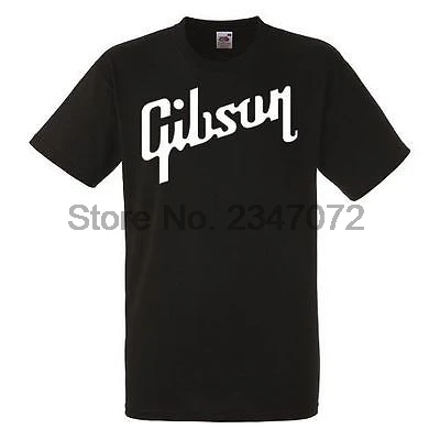 Футболка GIBSON мужская с коротким рукавом хлопковая тенниска в стиле рок брендовая