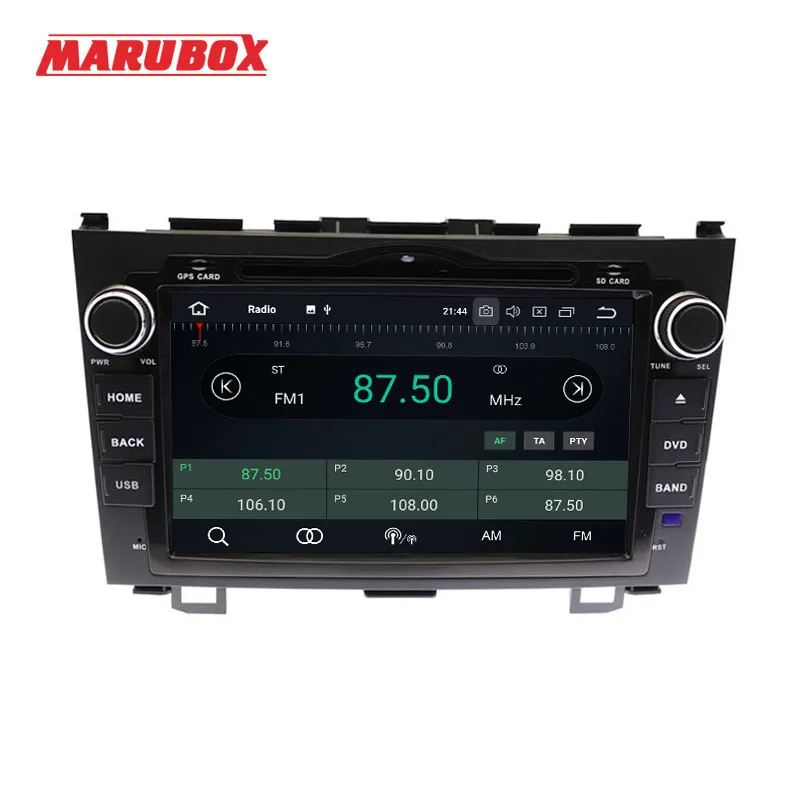 Штатная магнитола для Honda CRV CR V 2007 2012 MARUBOX Штатное головное устройство Android8