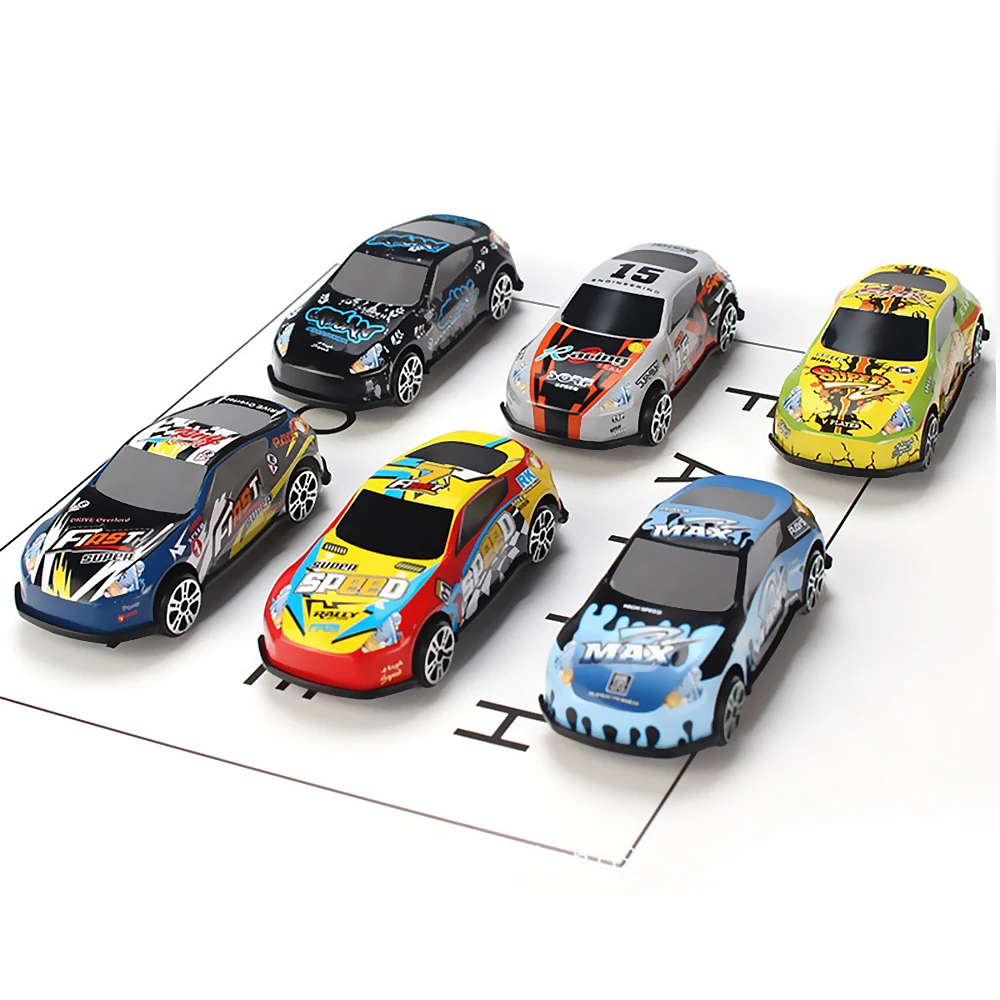 

New Mini Alloy Car Toys Set Racing Vehicles Models Kid Playing Toy Random Color