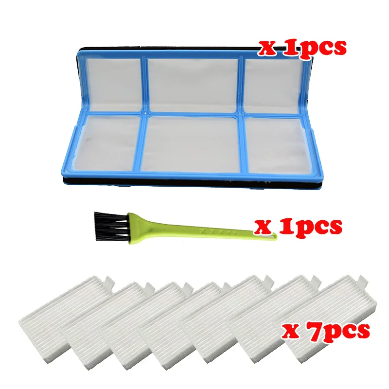 Оригинальный 1 * основной фильтр + 7 эффективный Hepa-фильтр для chuwi ilife v5 v5s V3 V3s pro V50 V55