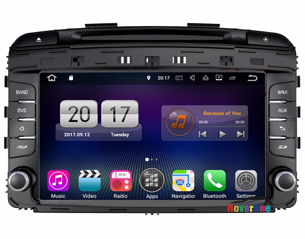 Для Kia Sorento 2015 2016 Android 7 1 Сенсорный экран Аудио автомобильными стерео и
