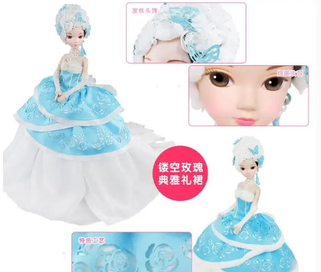 Детские игрушки куклы для девочек Ограниченная Коллекция 10 шарнирных кукол