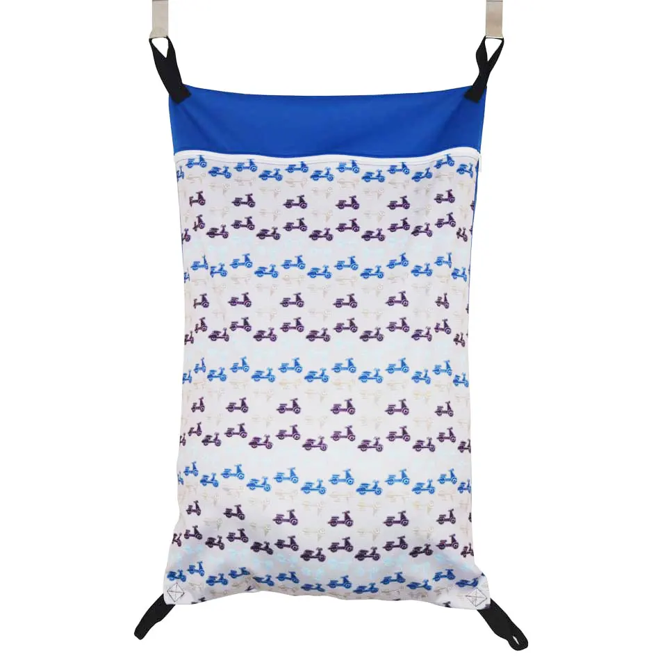 

Extra Large Hanging Wet/dry Cloth Diaper Pail Bag for Reusable Diapers or Laundry