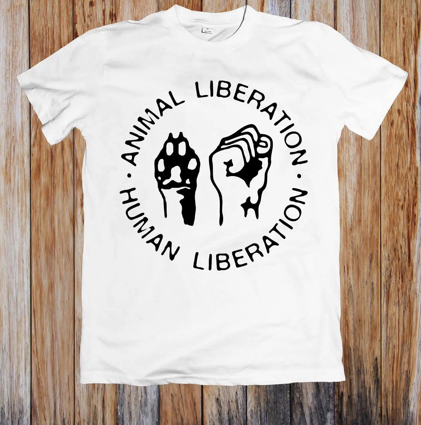 ANIMAL LIBERATION &amp HUMAN UNISEX T-SHIRT Hot Sell 2018 Fashion T Shirt Short Sleeve Tricolor Newest | Мужская одежда