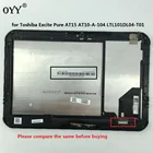 ЖК-дисплей панель монитор сенсорный экран дигитайзер стекло в сборе для Toshiba Excite Pure AT15 AT10-A-104