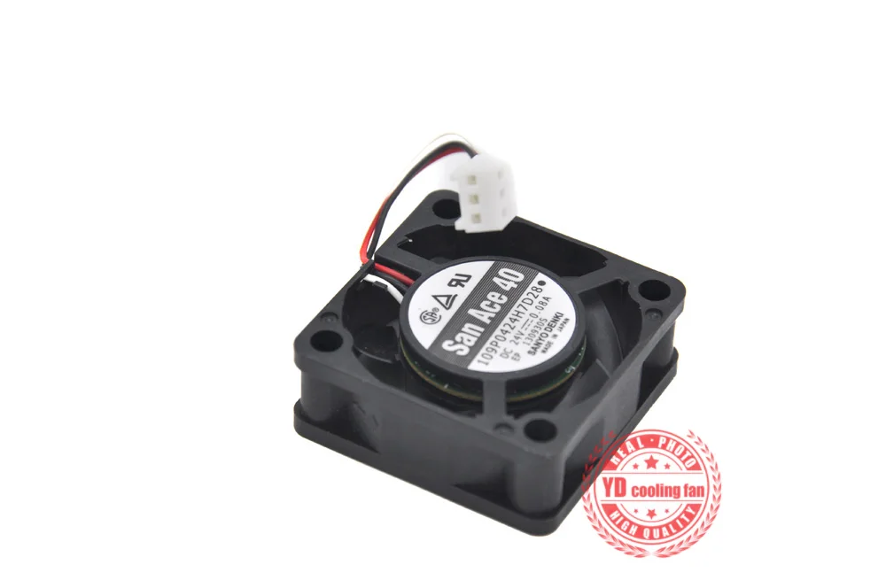 Новый SANYO DENKI SAN ACE 109P0424H7D28 24V 0.08A 4015 4 см частоты Вентилятор охлаждения| |