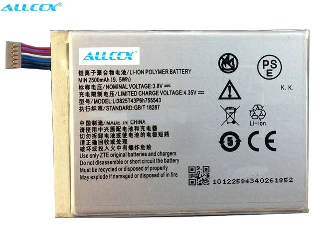 ALLCCX высококачественный мобильный аккумулятор LI3825T43P6H755543 для ZTE Q705U с хорошим