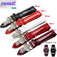 genuine leather watchband replacement for 1853 watch t035 woman watchstrap 18mm reloj inteligente relogio cassio