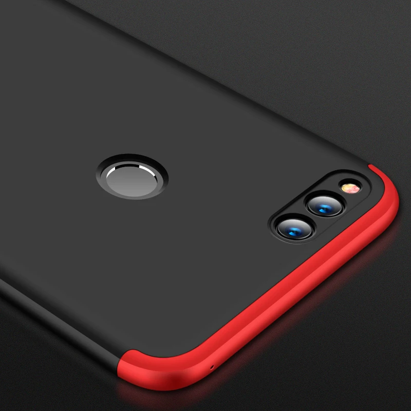 Чехол 3 в 1 для huawei 7x360 Полное покрытие матовый чехол для телефона Fuda Capa на Honor 7X360 Защитный чехол для Honor7x чехол для телефона