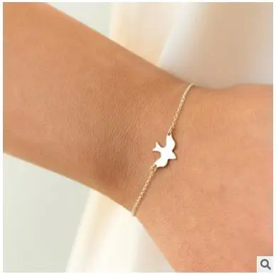 Металлический браслет La291 для голубей красивый скалолазания с птицей лучший