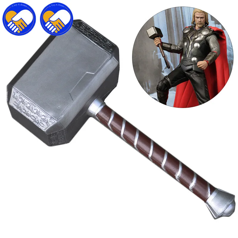 Новинка 45 см Молот Тора дружественные PU забавные мягкие игрушки Тор Custome