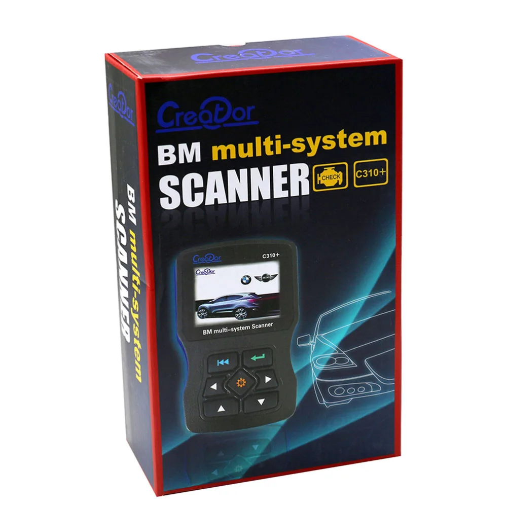 OBD2 сканер для BMW Creator C310 + V7.0 подушка безопасности/ABS/SRS диагностический