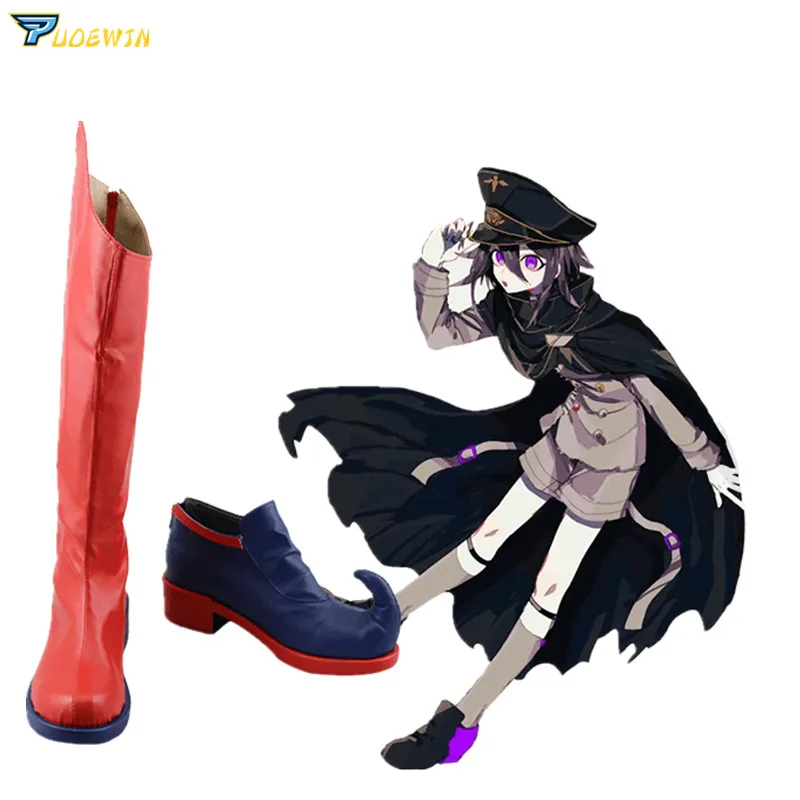 Обувь для косплея на Хэллоуин Danganronpa V3 Kokichi Ouma ботинки|Туфли| |