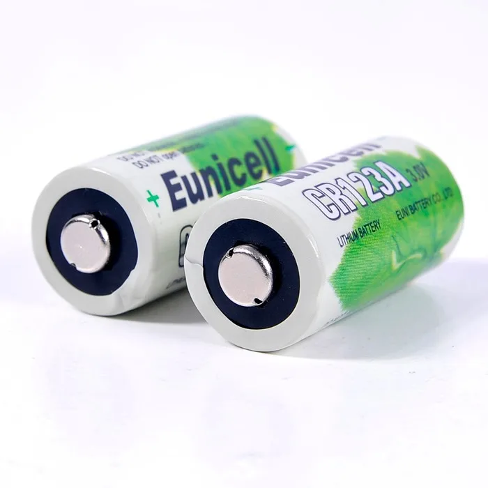 Free shipping + Wholesale 1100 Piece Eunicell CR123A battery CR123 123A 16340 CR17345 17345 1350mah 3V Lithium Batteries | Электроника