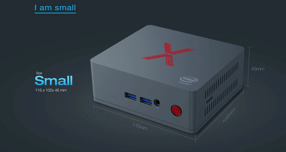 Beelink BT3-X мини-ПК Intel Apollo Lake J3355 Intel HD graphics 500 2,4 ГГц 5,8 ггц WiFi 1000 Мбит/с BT4.0 Поддержка Windows 10