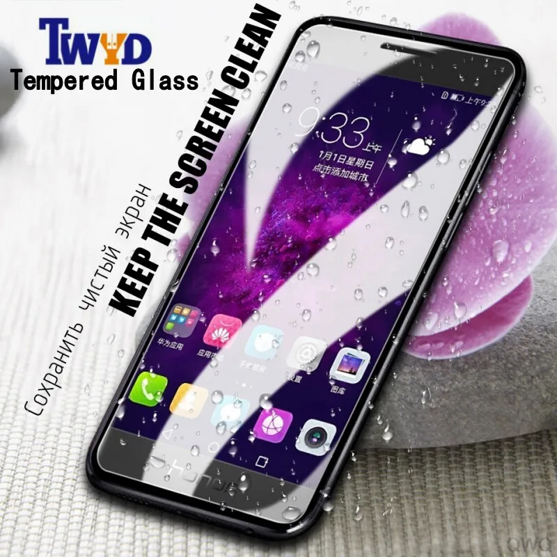 Закаленное стекло 20 шт./лот Защита экрана для Huawei Ascend Honor 8 9 10 Lite 7A 8X 7X 8C 8A 7C Y6 2017