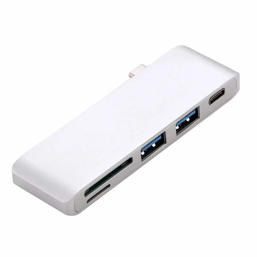 Тип-C USB концентратор до 2-порт USB3.0 + SD/устройство для считывания с tf-карт зарядка