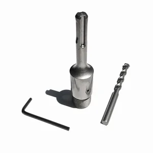 Продвижение 1 шт. 110 мм Удлинительный стержень от M22 до SDS PLUSквадратный хвостовик адаптер для электрического молотка стена Бетон отверстие пилы с помощью