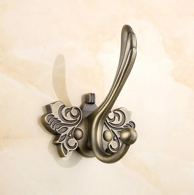 Крючок для халата из античной бронзы крючок одежды пальто Товары ванной лидер