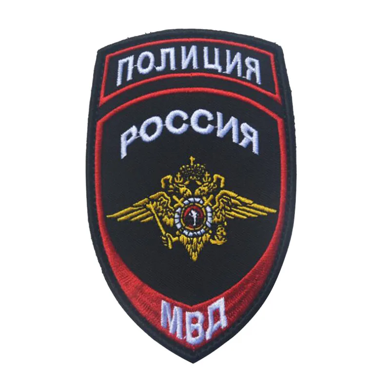 Двусторонняя повязка на руку с вышивкой орла МВД Министерства внутренних дел