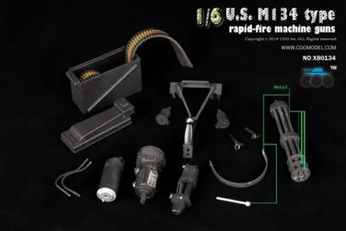 ГОРЯЧАЯ РИСУНОК Хобби ИГРУШКИ 1/6 модель США M134 Minigun ручной высокое качество