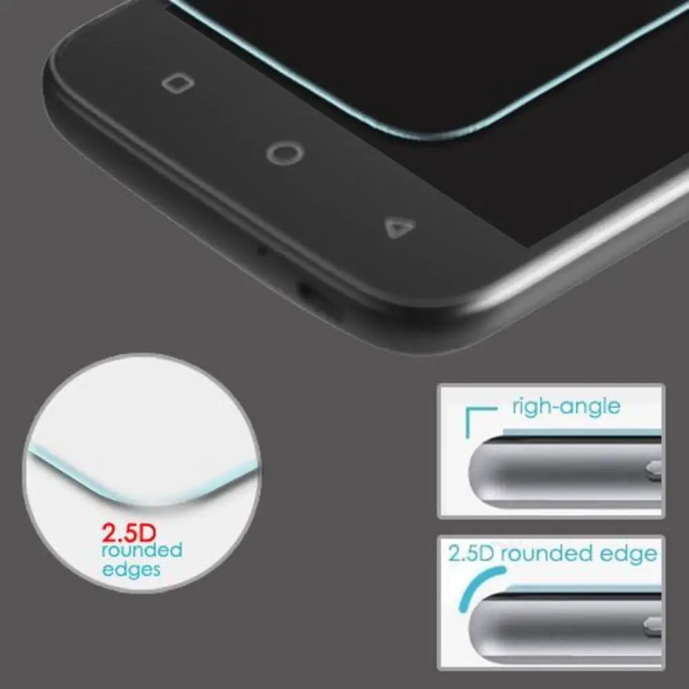 Закаленного Стекло 2.5D Экран протектор гвардии Плёнки Обложка для CoolPad вызывающе |