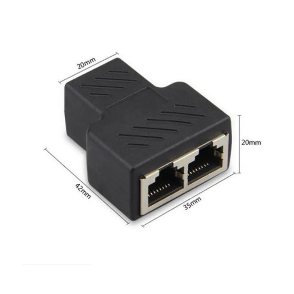 Разветвитель RJ45 vovotrade 1 2 LAN ethernet переходник разъем способа Прямая поставка|vovotrade| |