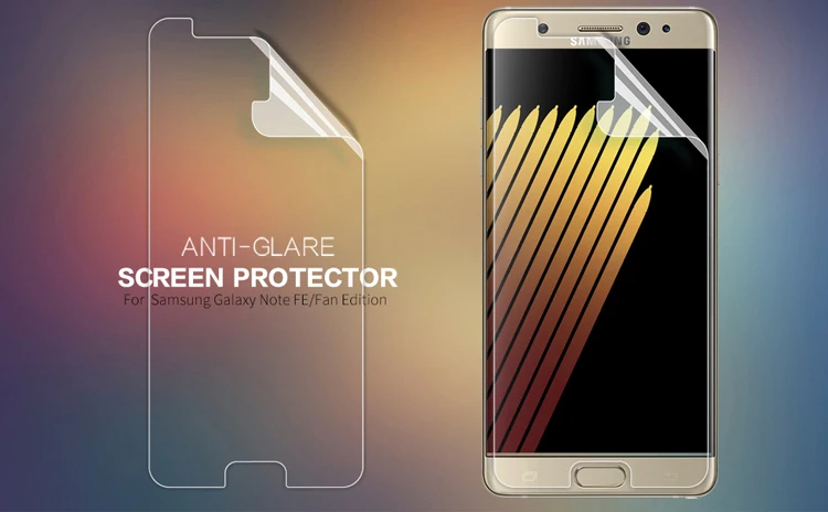2 шт для samsung Galaxy Note FE Защитная пленка NILLKIN Кристально Чистая матовая защитная пленка для Galaxy Note Fan Edition