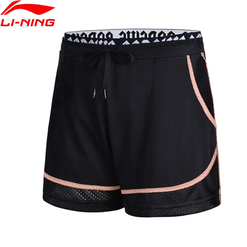 (Код Break) Li Ning женские баскетбольные спортивные шорты 72% хлопок 28% полиэстер