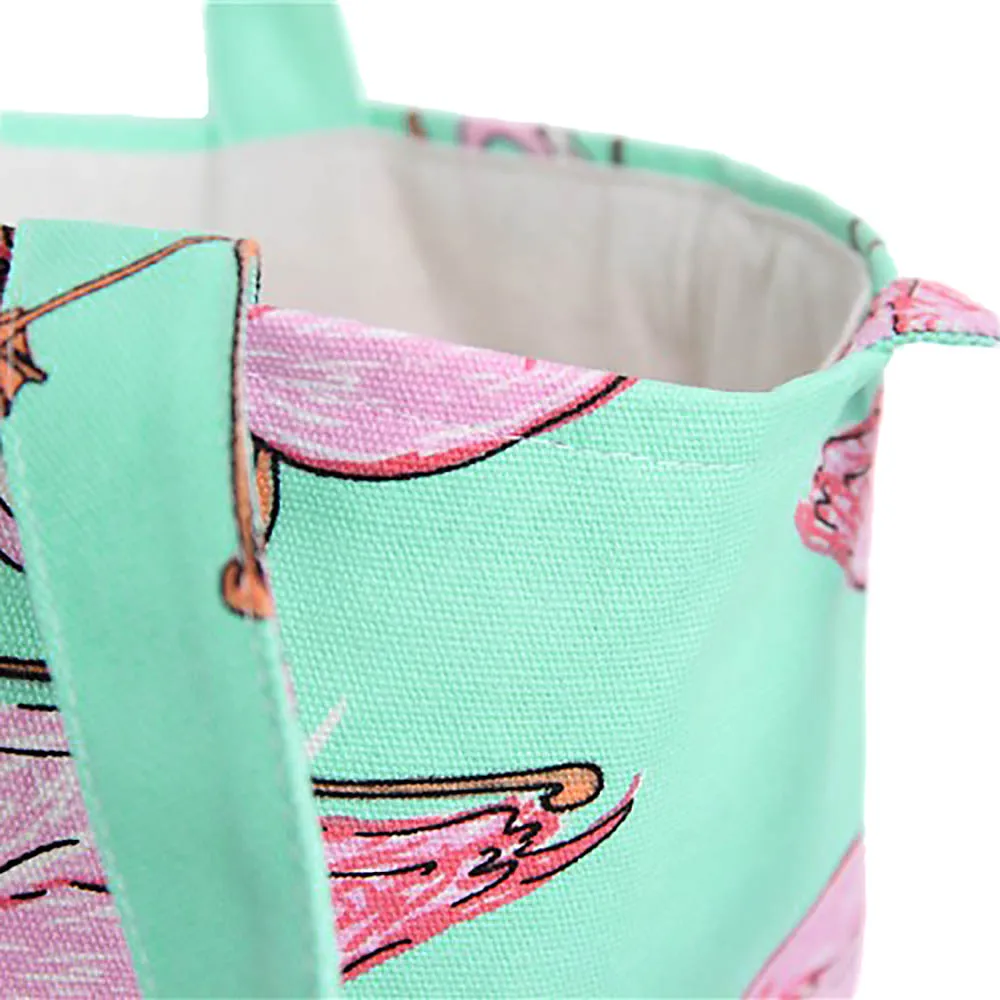 Новая модная Популярная женская сумка через плечо с рисунком фламинго для