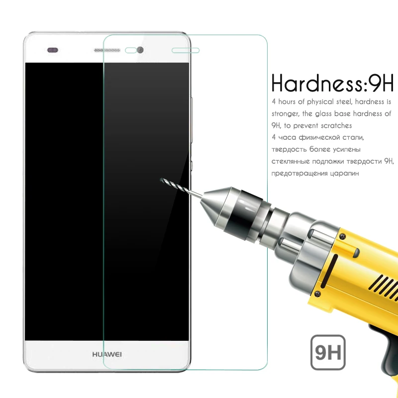 ESVNE (2 шт./лот) 2.5D 0 26 мм 9H HD четкость P8 lite Защитная пленка для экрана huawei p8 закаленное