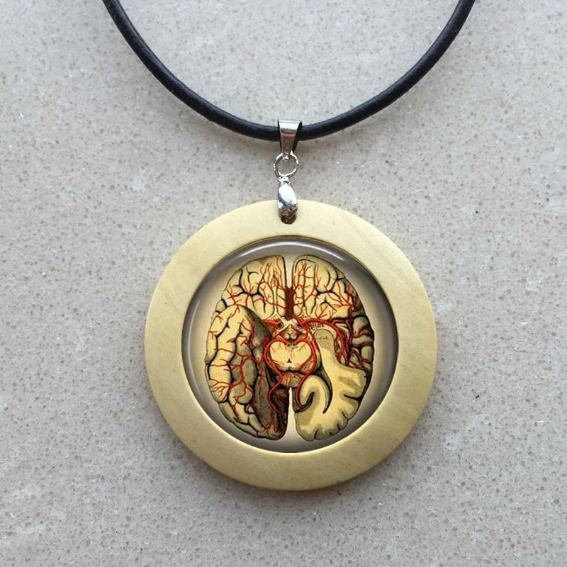 Бесплатная доставка ювелирные изделия в стиле стимпанк ожерелье с анатомическим