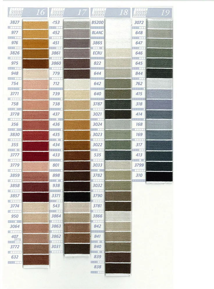 Leave the color No. 6 шт 8 метров однотонные Цвет нитки мулине «сделай сам»; хлопковая подкладка филиал нити нить, Аналогичная DMC нить Моток Вышивка крестом - Цвет: Leave the color No.