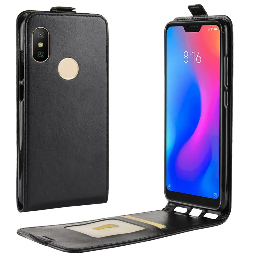 Чехол для xiaomi Redmi Note 6 pro на Redmi Note 6, чехол 6,26 дюйма, кожаный Вертикальный чехол-книжка для xiaomi Redmi Note 6 Note6, чехол s