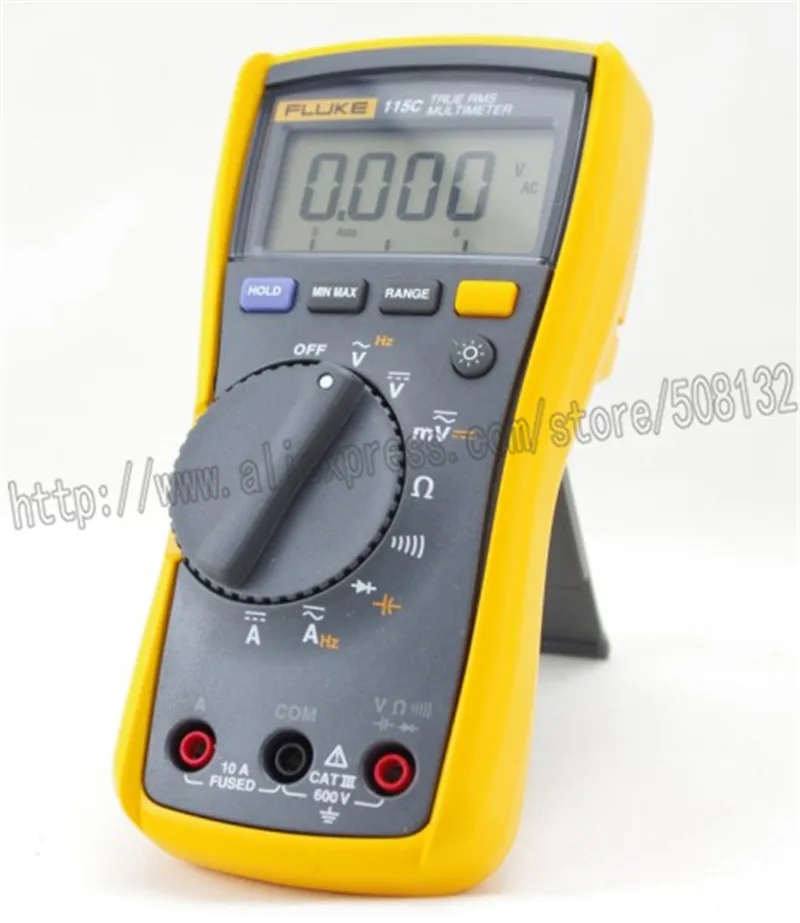 Полевой мультиметр Fluke 115C с подсветкой F115C!! Фирменная Новинка! F115|fluke 115c|multimeter