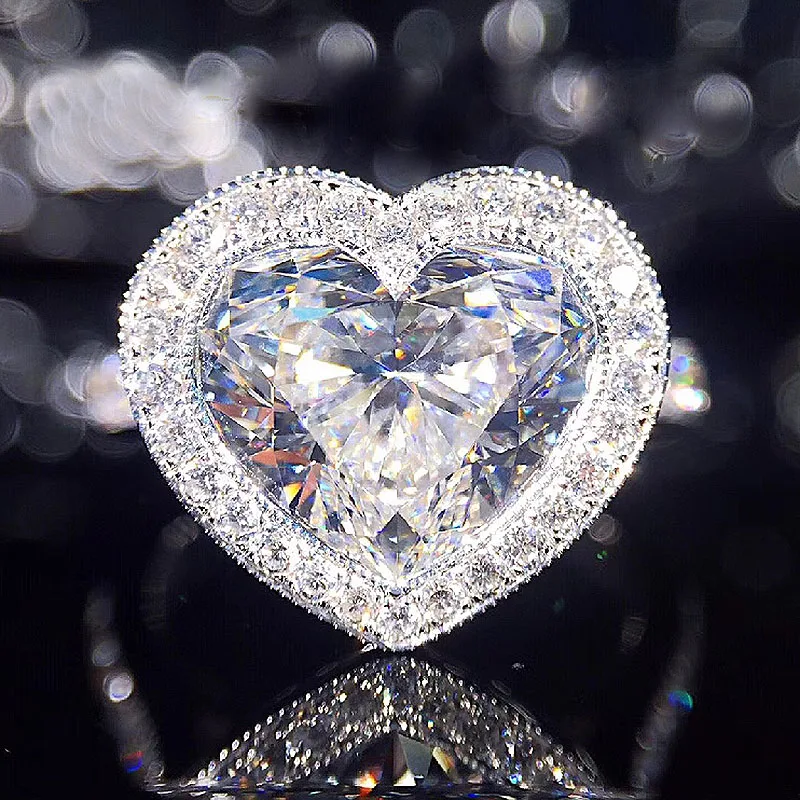 Обручальное кольцо для женщин белое золото 18 К 1ct Кольца  | Кольца -33004023312